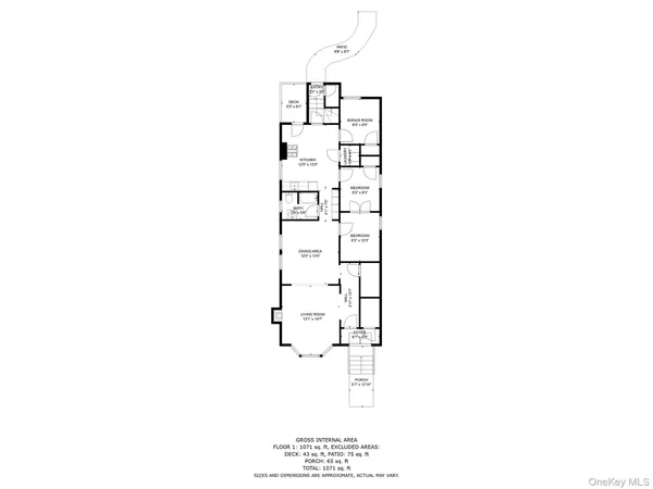 a picture of a room with a white wall