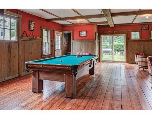 3 Locke Road Chelmsford, MA 01824 - Photo 27 of 31 a room with wooden floor pool table and windows