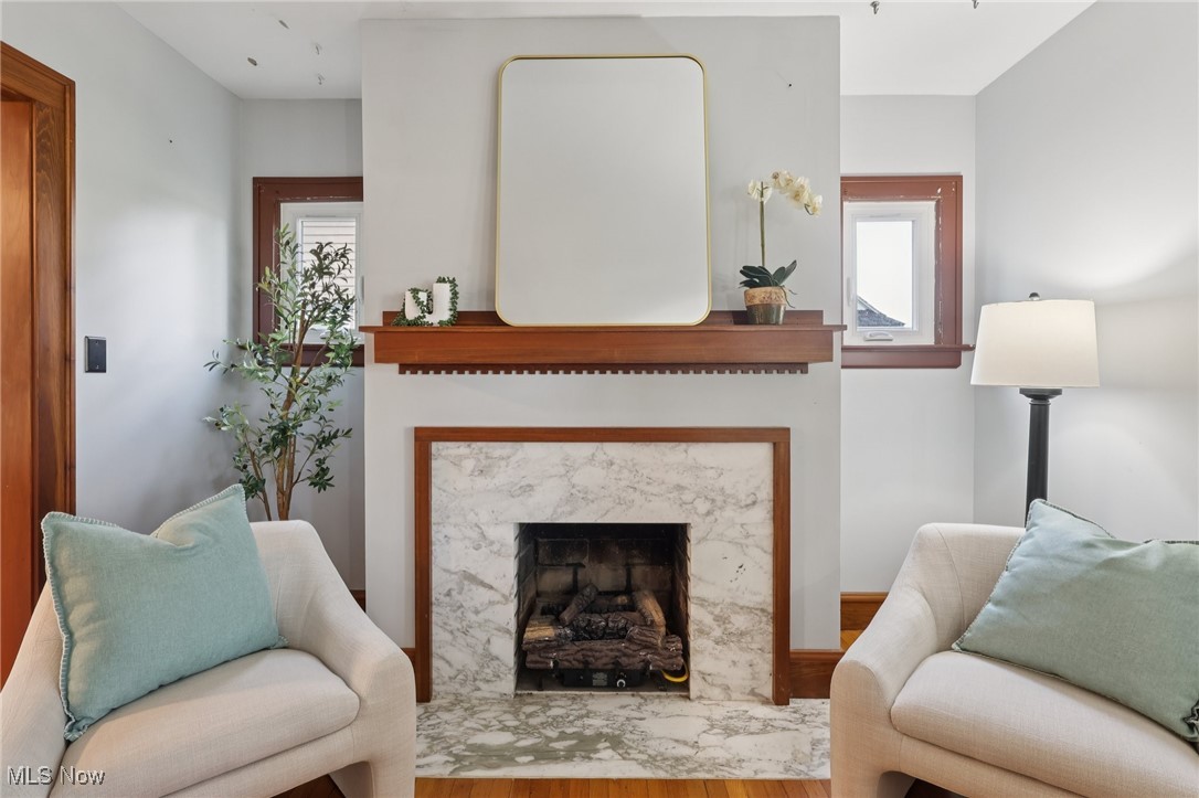 2482 Princeton Road Cleveland, OH 44118 - Photo 6 of 32 marble gas fireplace