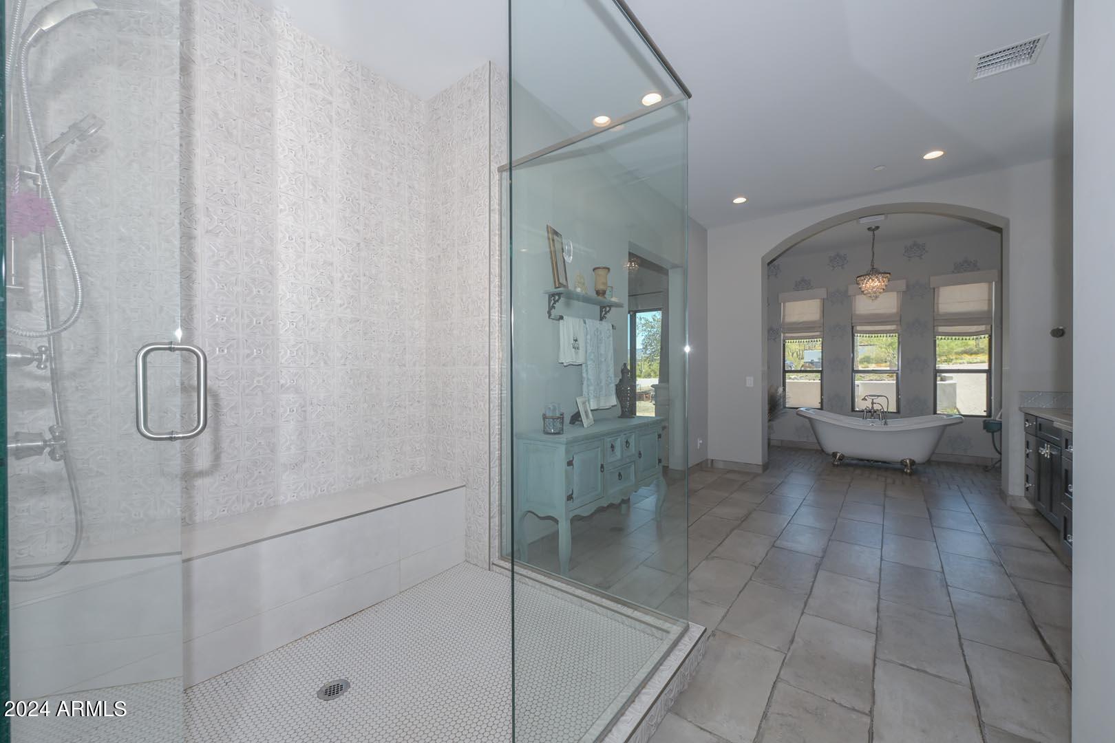 5861 East Cloud Road Cave Creek, AZ 85331 - Photo 26 of 48 Primary Bath-Shower