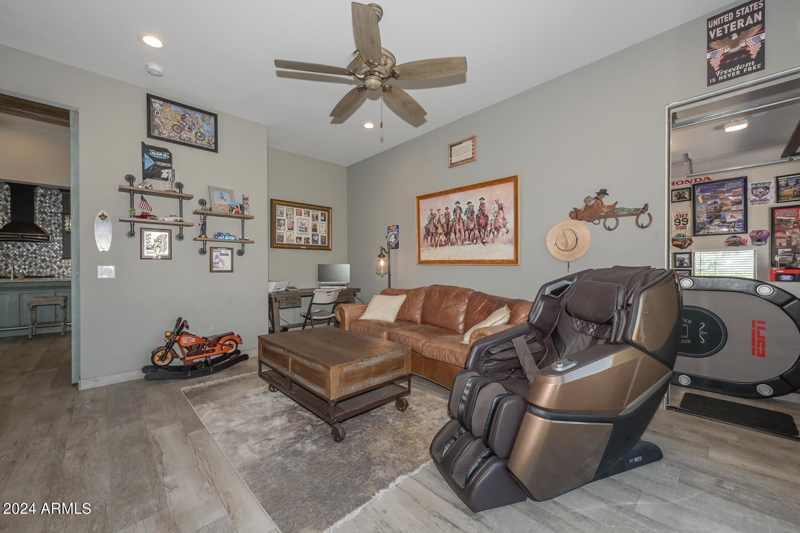 5861 East Cloud Road Cave Creek, AZ 85331 - Photo 43 of 48 Den Access to Man Cave