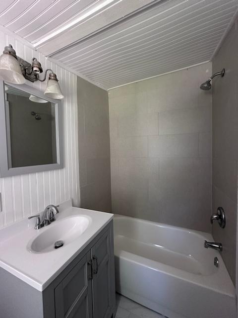 Undisclosed Address Emory, TX 75440 - Photo 7 of 11 a bathroom with a sink vanity tub and a mirror