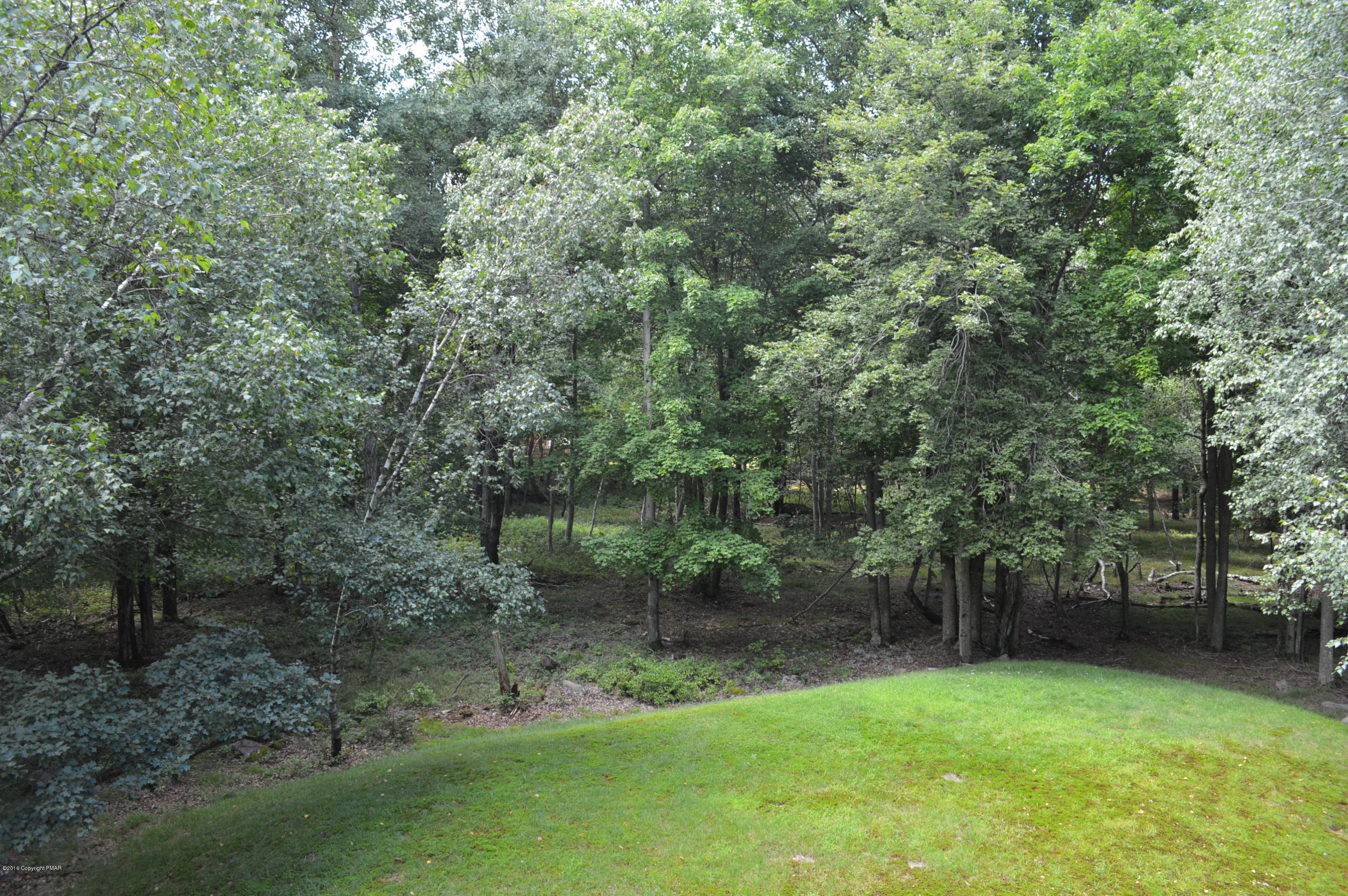 256 Fern Ridge Road Blakeslee, PA 18610 - Photo 20 of 27 a view of a backyard of a house