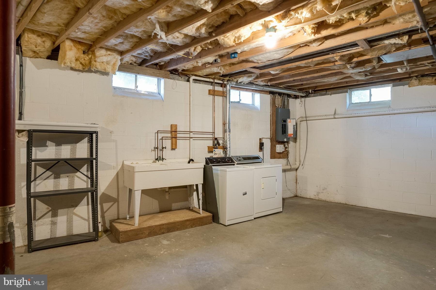 1435 Oak Bluff Road Edgewater, MD 21037 - Photo 13 of 21 Unfinished basement offers plenty of storage