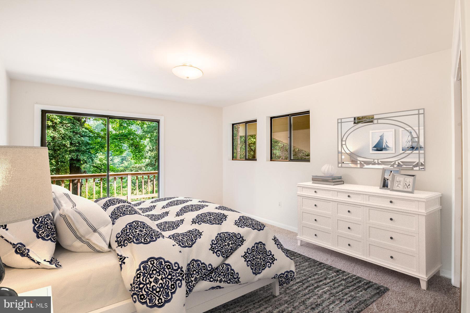 1435 Oak Bluff Road Edgewater, MD 21037 - Photo 8 of 21 Bedroom with access to deck