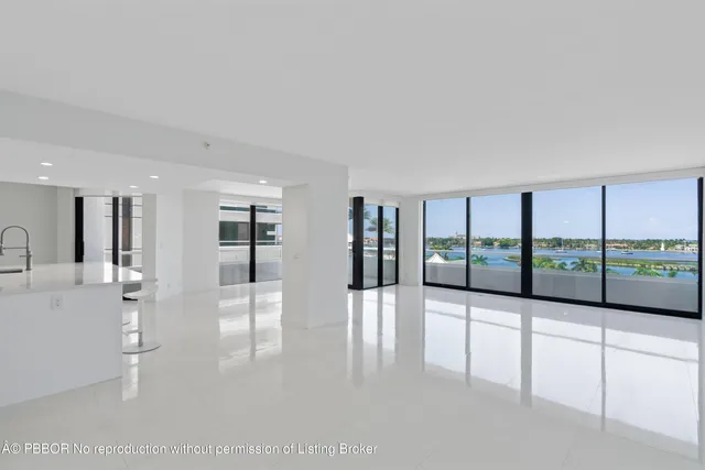 a view of balcony with furniture