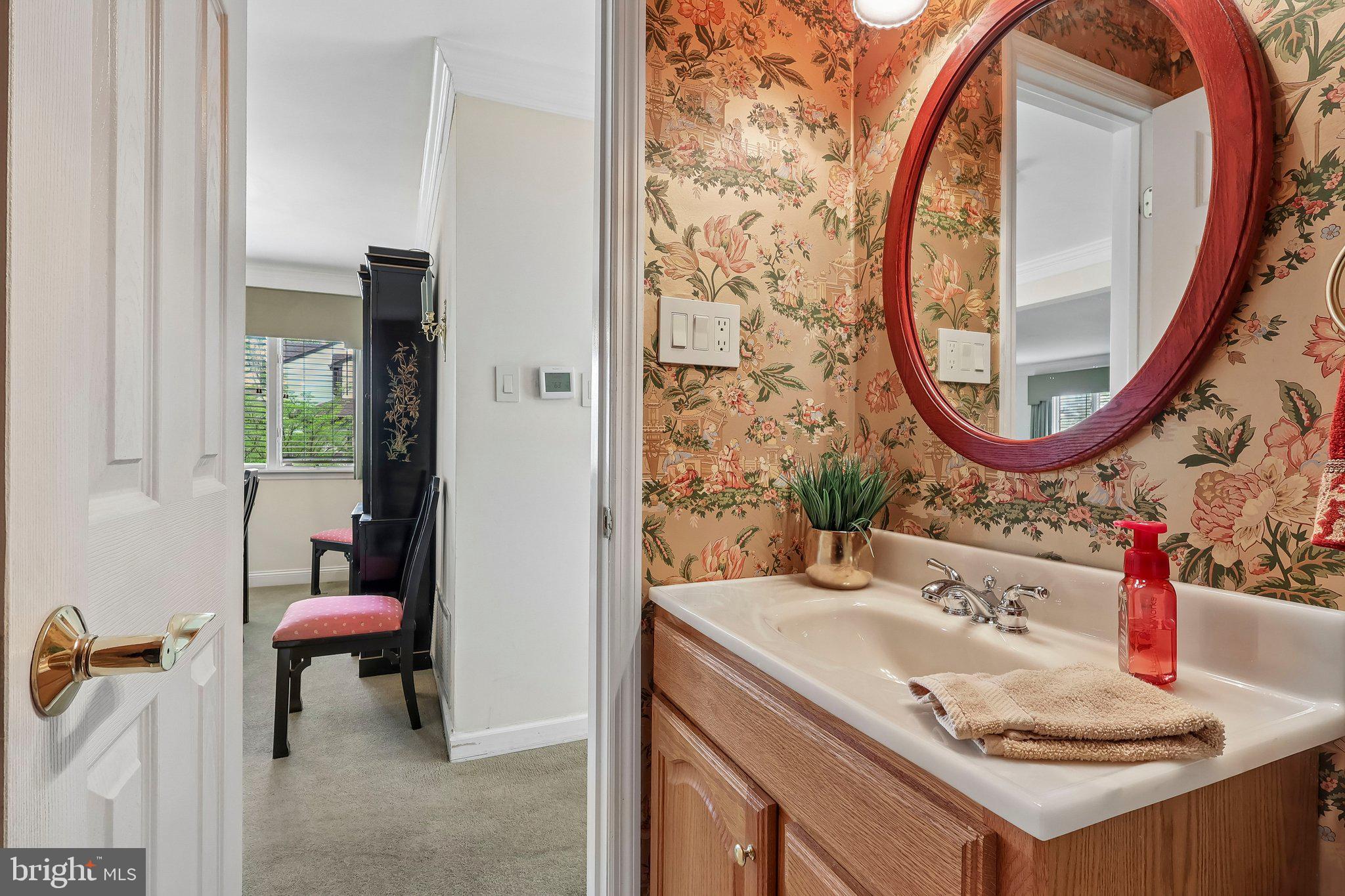 1 Balamor Lane Ewing, NJ 08628 - Photo 23 of 34 a bathroom with a sink and a mirror