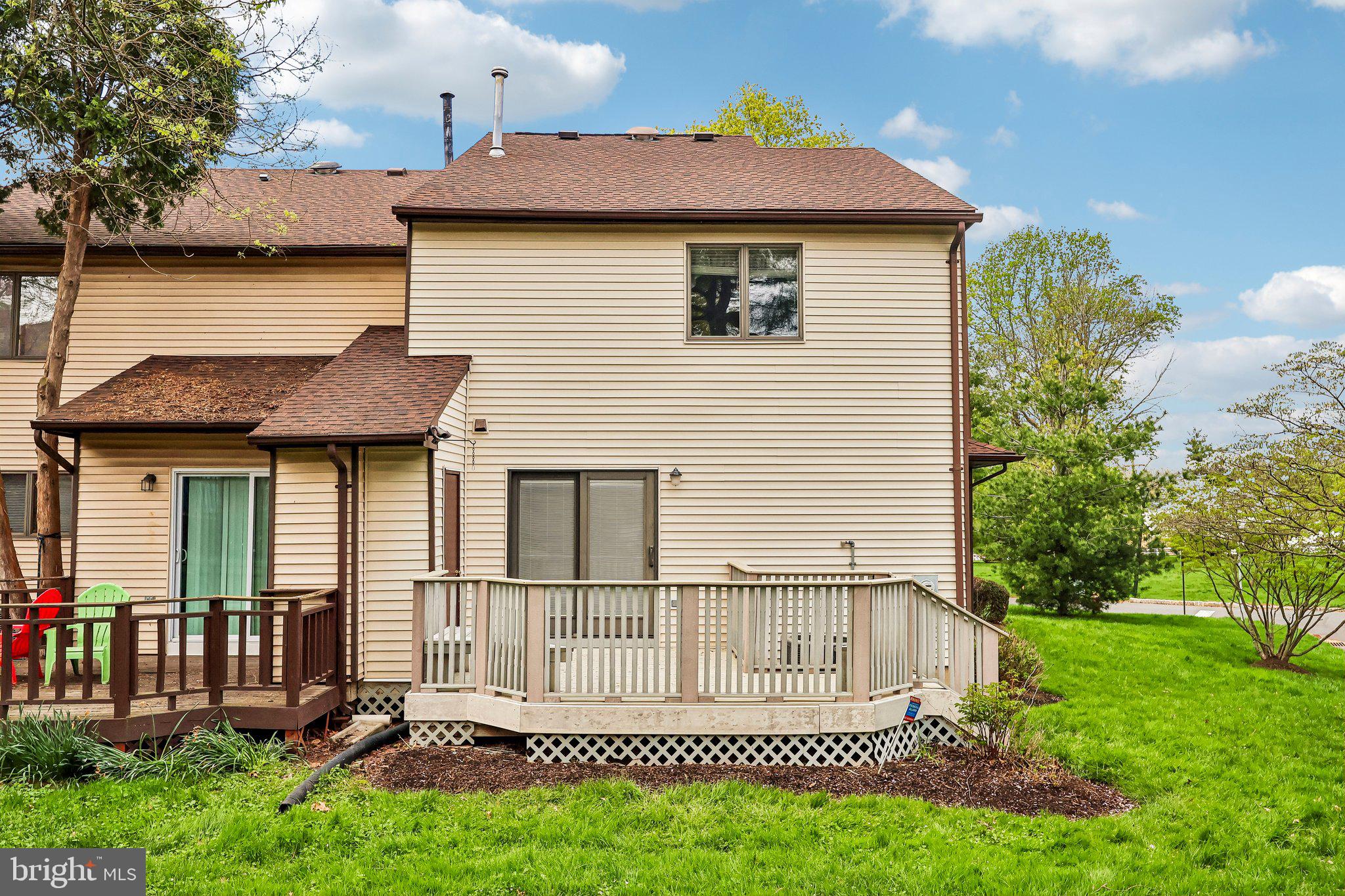 1 Balamor Lane Ewing, NJ 08628 - Photo 32 of 34 a front view of a house with a garden