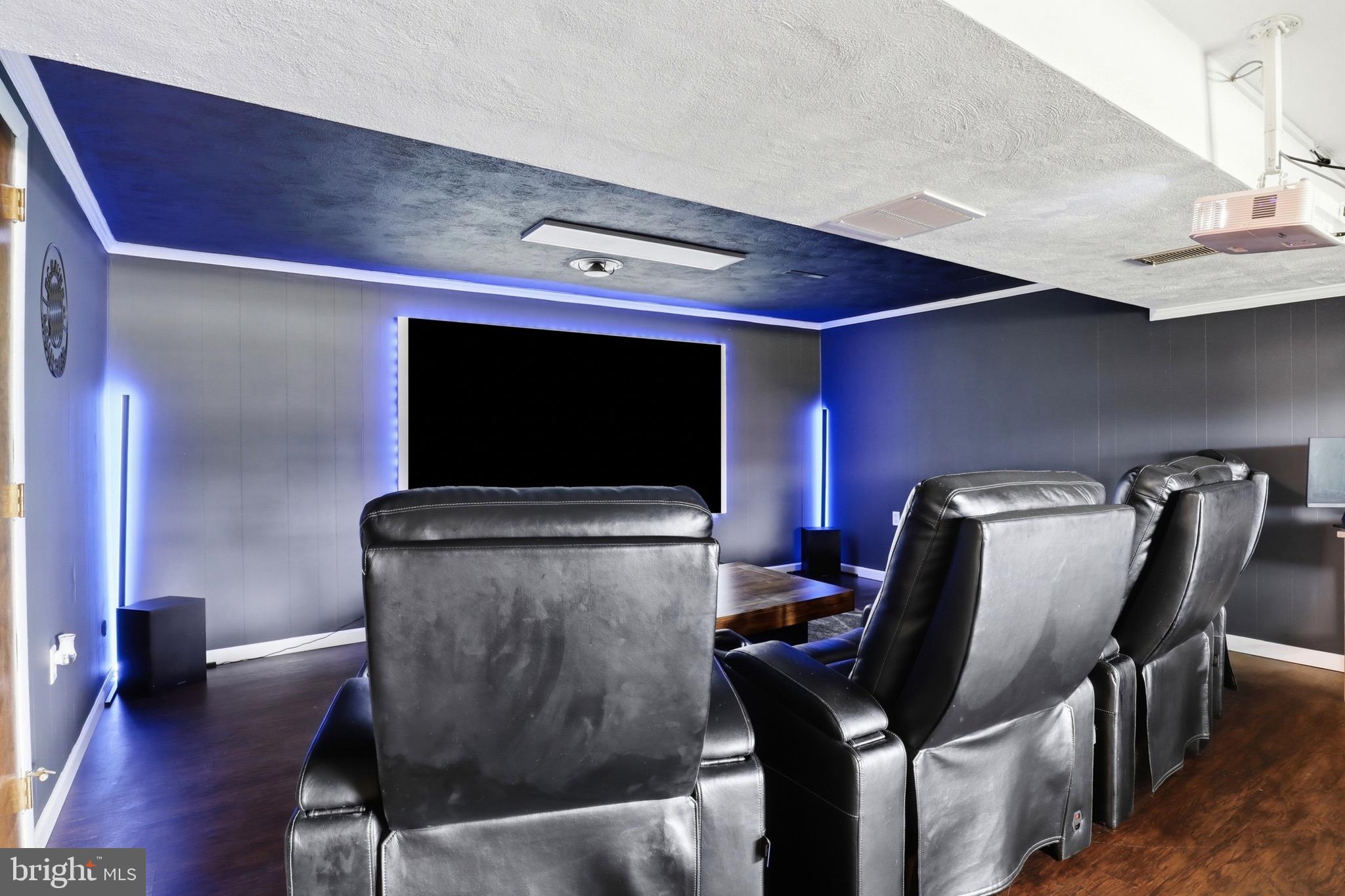 137 Ridgefield Drive York, PA 17403 - Photo 24 of 41 Lower Level Theatre Room Area