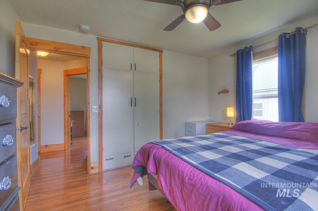 351 West Main Street South Vale, OR 97918 - Photo 23 of 33 Hardwood-finish flooring throughout, complemented by wood trim around doorways and windows