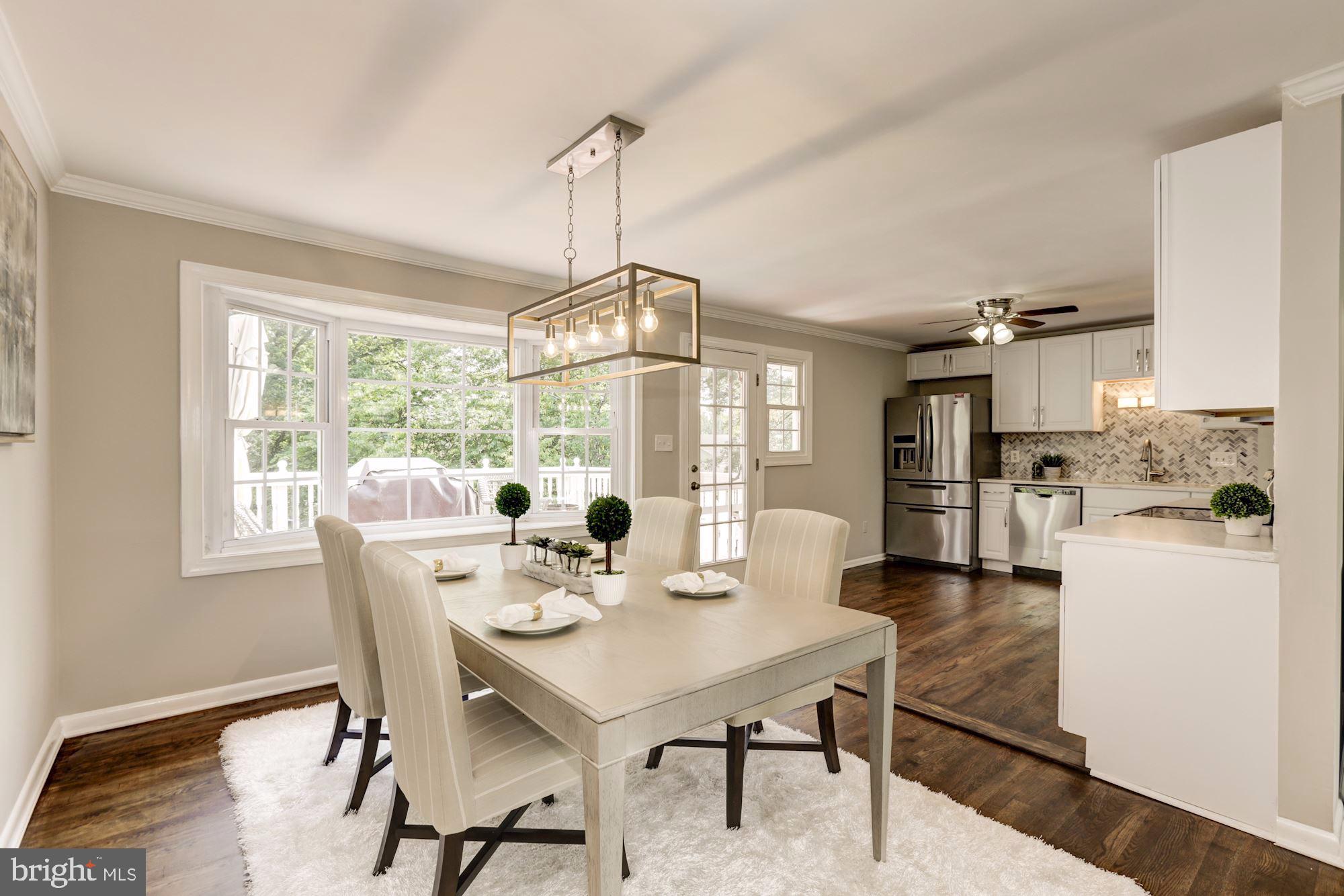 6527 Old Chesterbrook Road McLean, VA 22101 - Photo 11 of 34 Kitchen Dining open layout