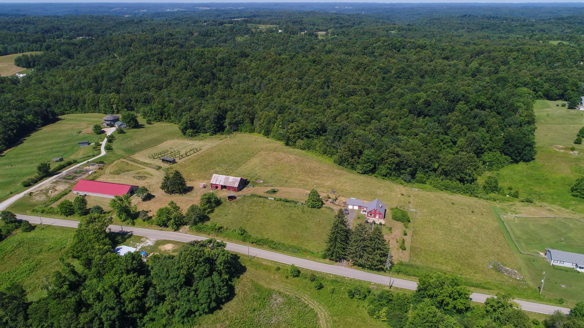 9643 Walnut Dowler Road Logan, OH 43138 - Photo 46 of 72 9643 Walnut-Dowler Rd Aerial 11