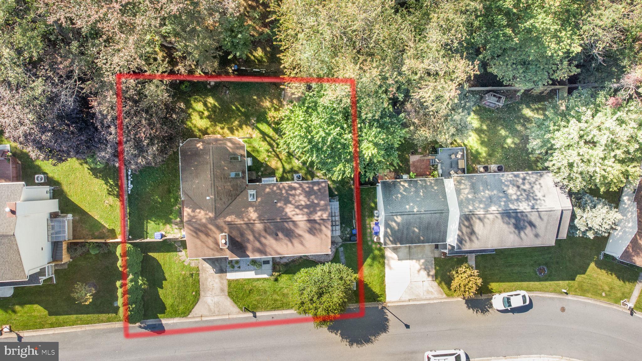 7316 Torran Rocks Way Gaithersburg, MD 20879 - Photo 6 of 17 an aerial view of a yard