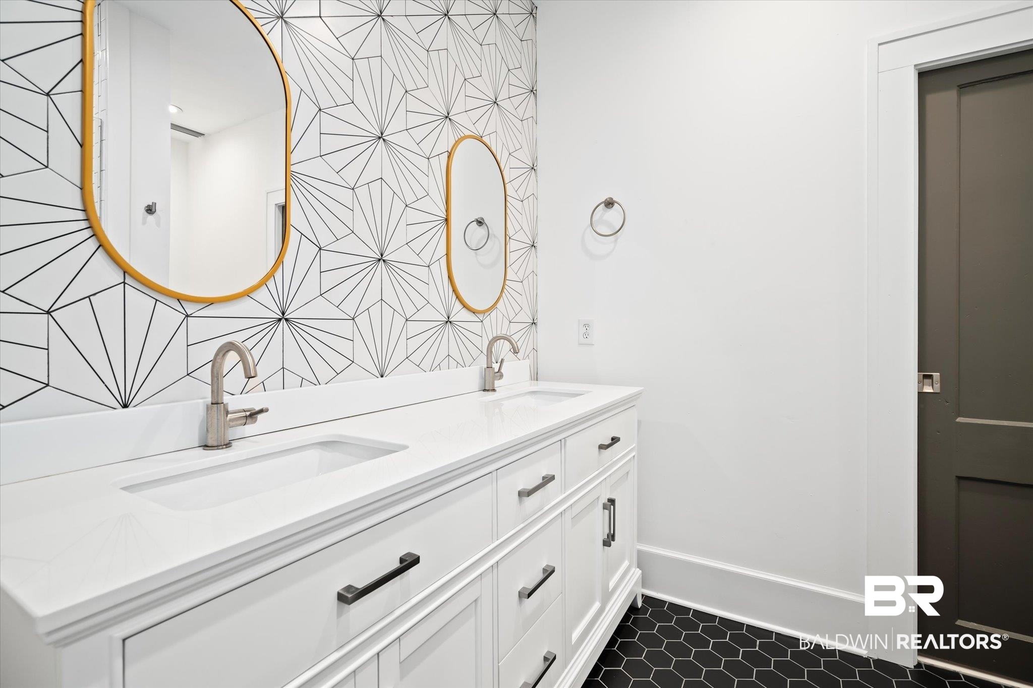 308 South Ann Street Mobile, AL 36604 - Photo 16 of 30 Bathroom with tile patterned floors and vanity