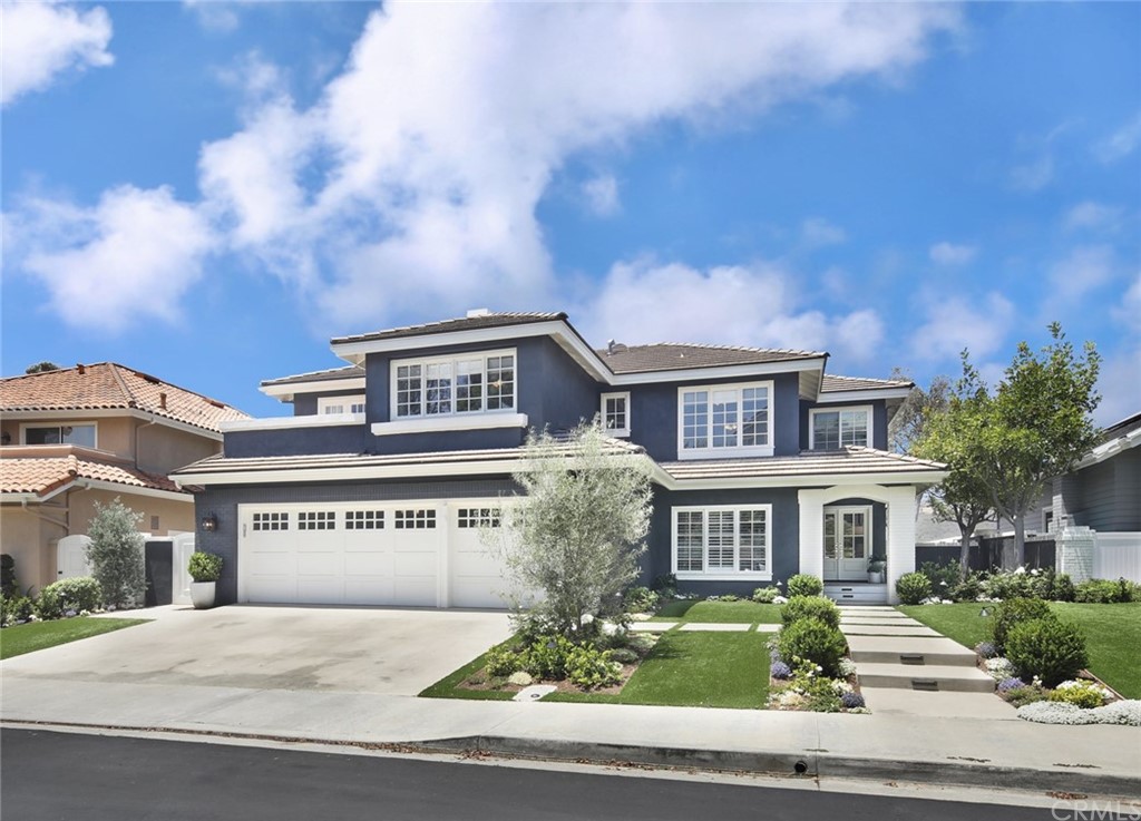 a front view of a building