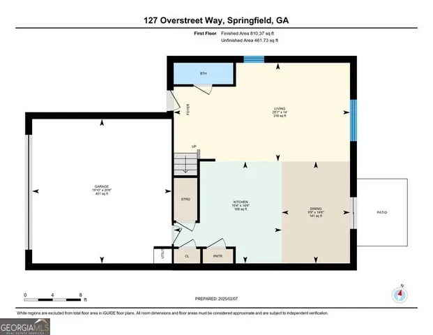 $1,935 | 127 Overstreet Way, Springfield, GA 31329