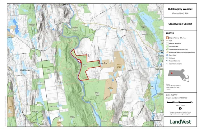 $321,600 | Off Bryant Street, Chesterfield, MA 01012
