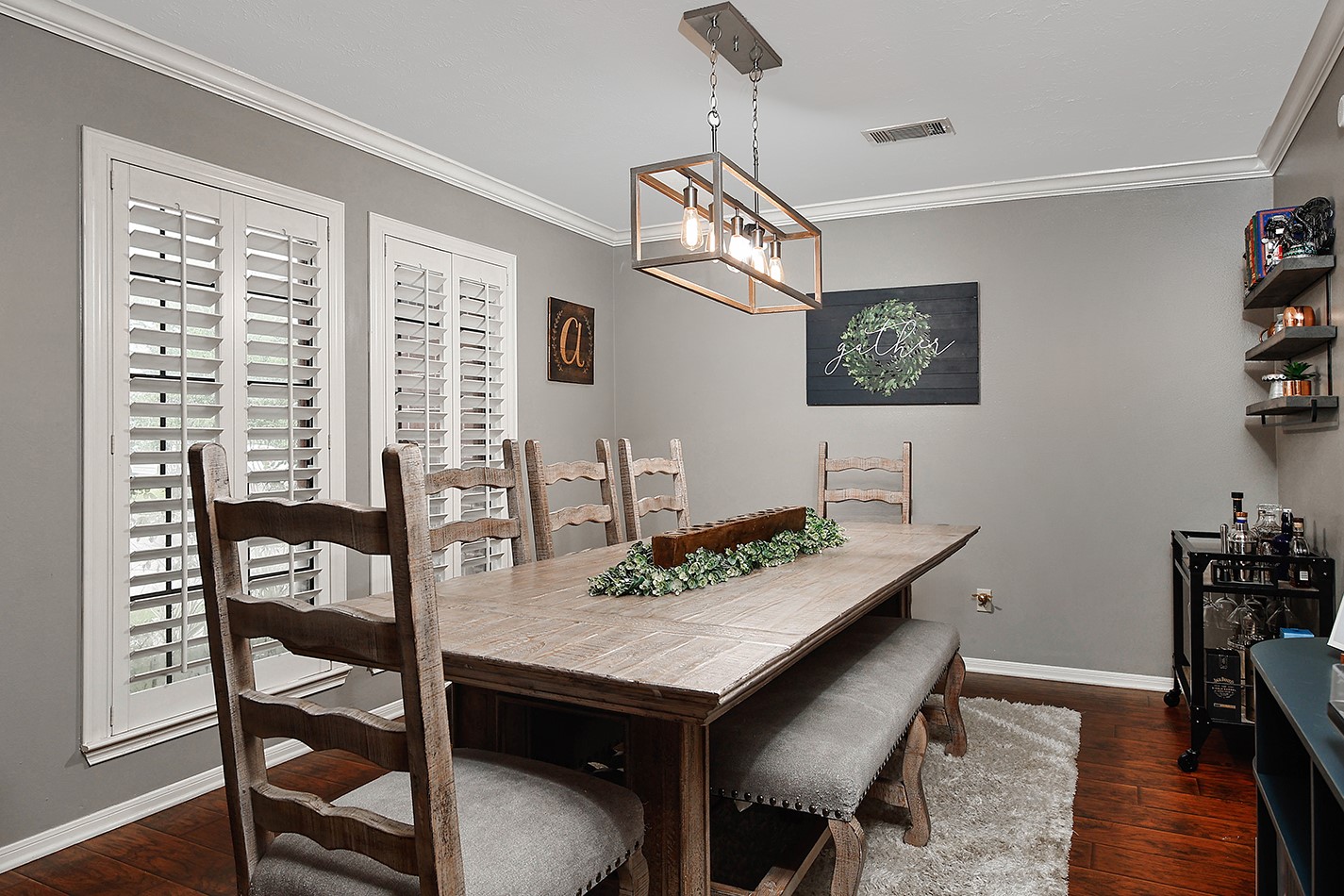 2619 Knollbrook Lane Spring, TX 77373 - Photo 8 of 27 a view of a dining room with furniture window and wooden floor