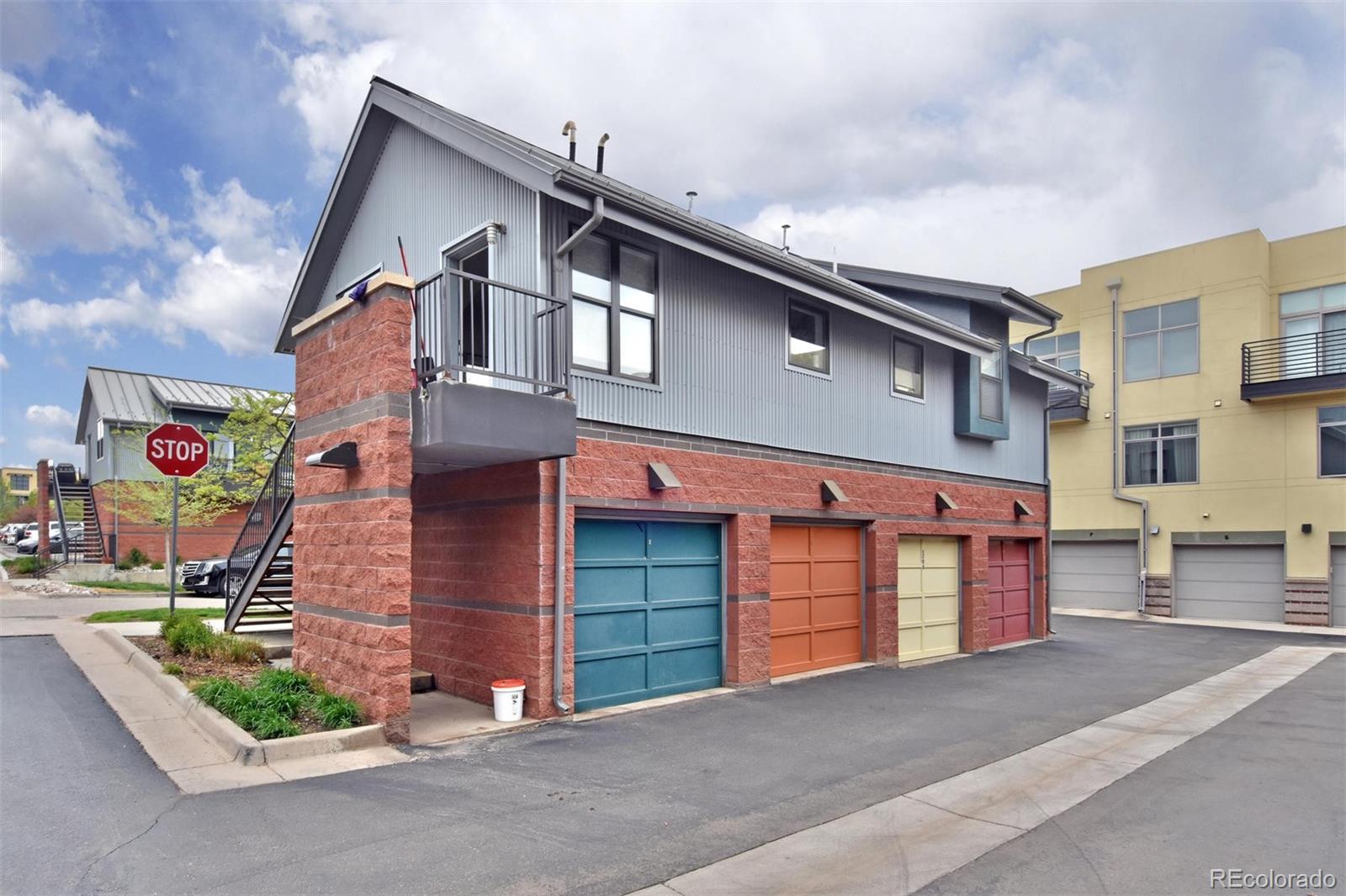 4520 Broadway, Unit 210 Boulder, CO 80304 - Photo 25 of 36 a front view of a house with a garage