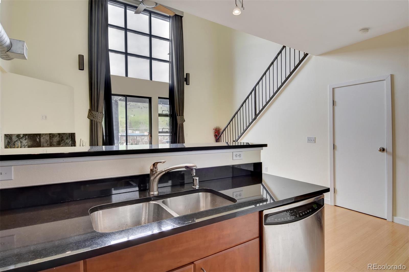 4520 Broadway, Unit 210 Boulder, CO 80304 - Photo 10 of 36 a kitchen with a sink and a window