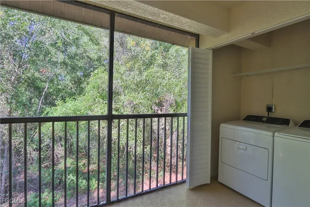 a view of a city from a balcony