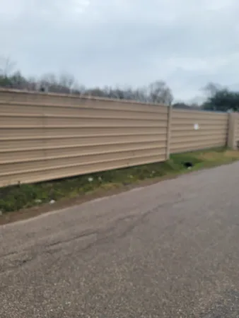 a view of a backyard and space