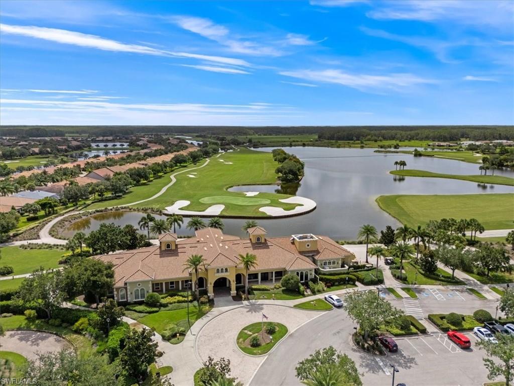5935 Mayflower Way Ave Maria, FL 34142 - Photo 34 of 36 an aerial view of a house with a garden