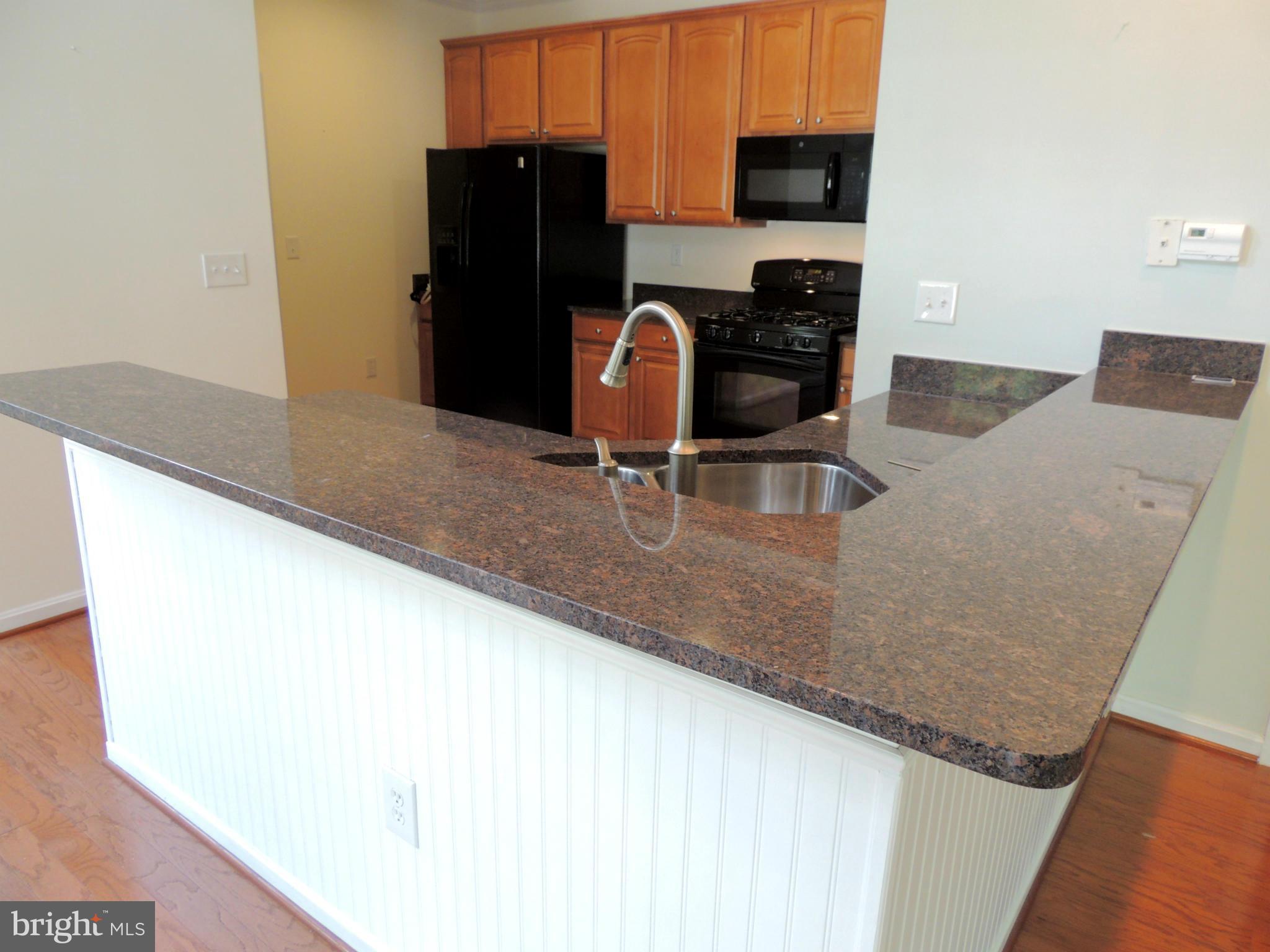 684 Ruxton Road, Unit 66 Dowell, MD 20629 - Photo 13 of 28 Kitchen - granite and wainscoting on breakfast bar