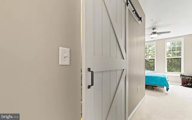 a view of a livingroom with a furniture