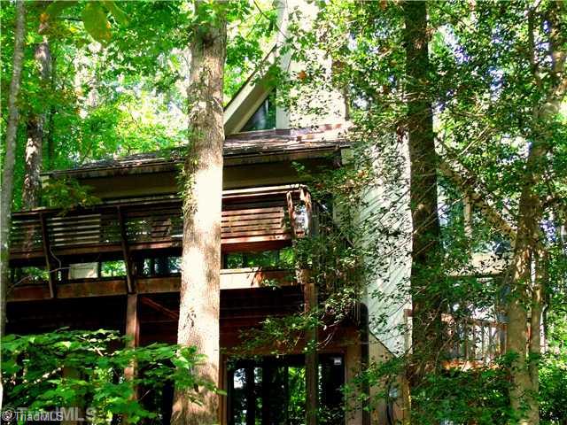 120 Riverside Court Lexington, NC 27292 - Photo 3 of 16 Exterior Back. House from lakeside