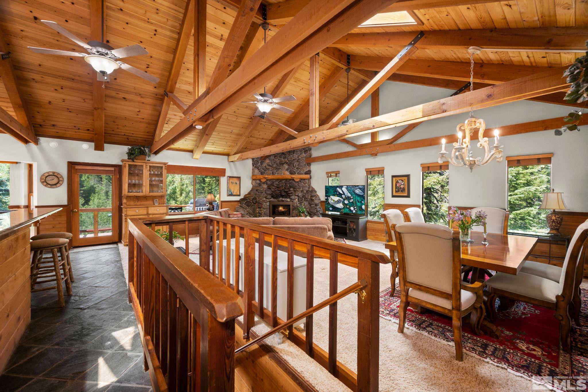 310 Barton Drive Stateline, NV 89449 - Photo 5 of 36 a view of porch with furniture and a table