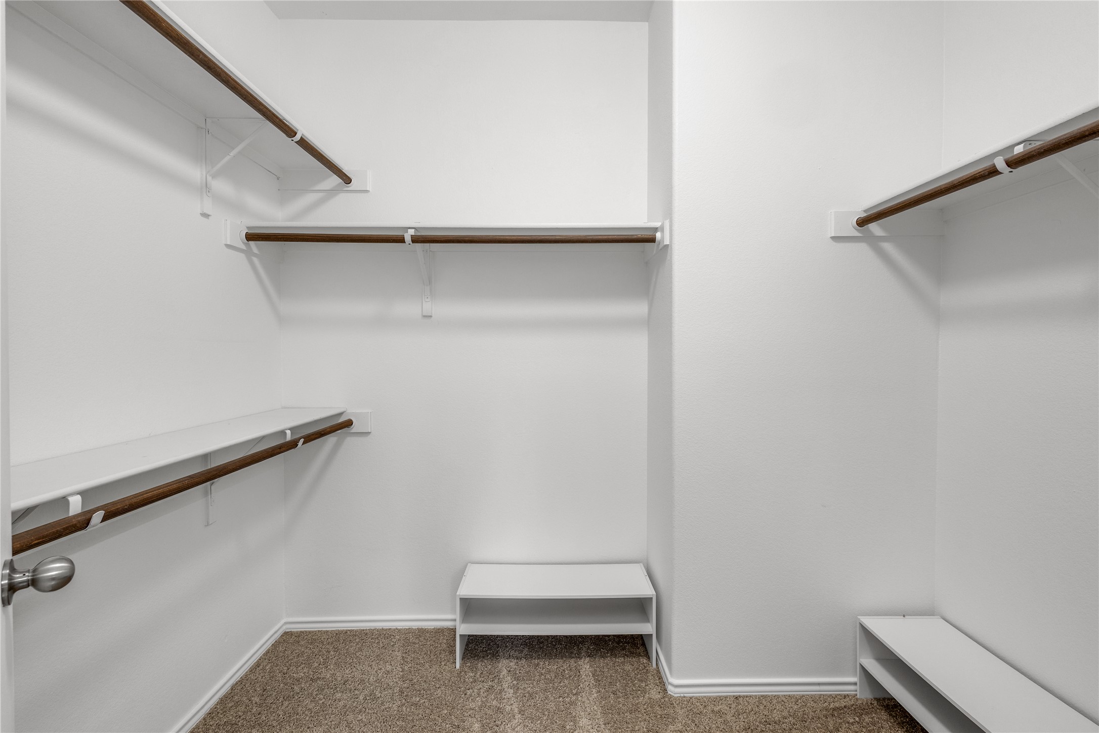 397 Limerick Road Buda, TX 78610 - Photo 16 of 33 Say goodbye to cluttered closets. This walk-in closet features extensive built-in shelving to keep you organized.