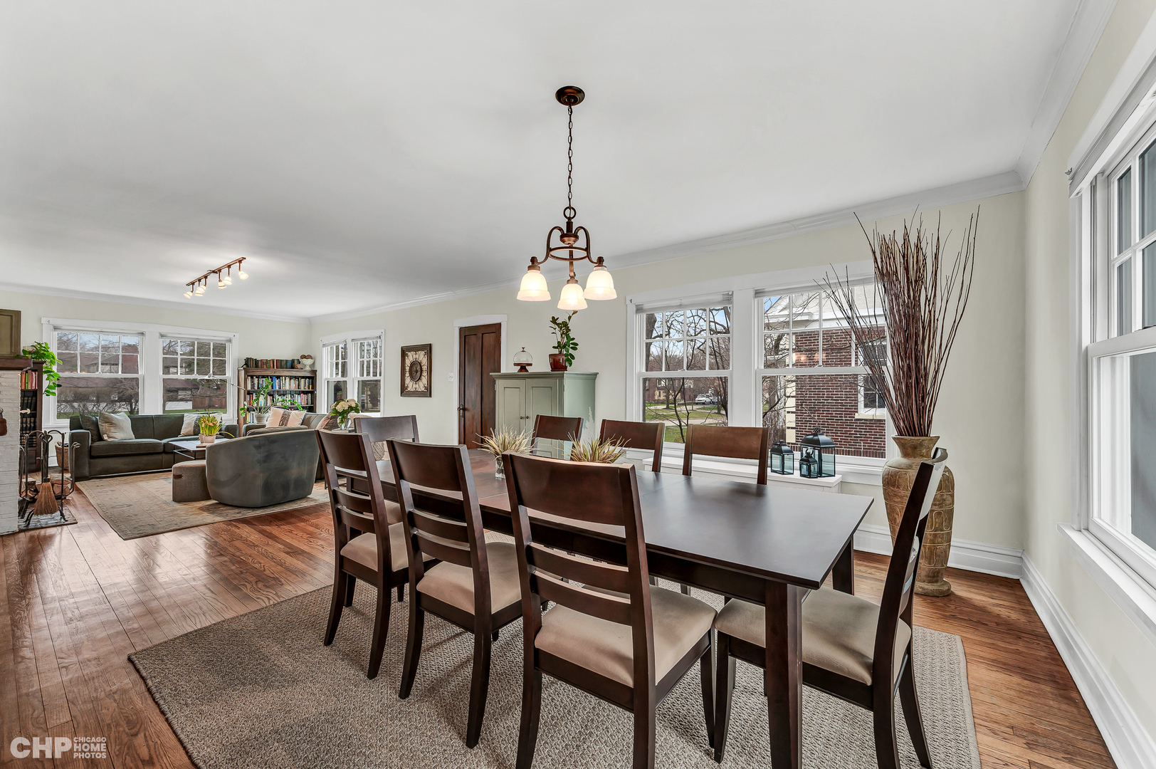 304 Maplewood Road Riverside, IL 60546 - Photo 7 of 38 a dining room with furniture window and wooden floor
