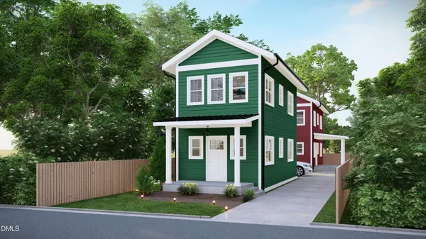 front view of house with a yard