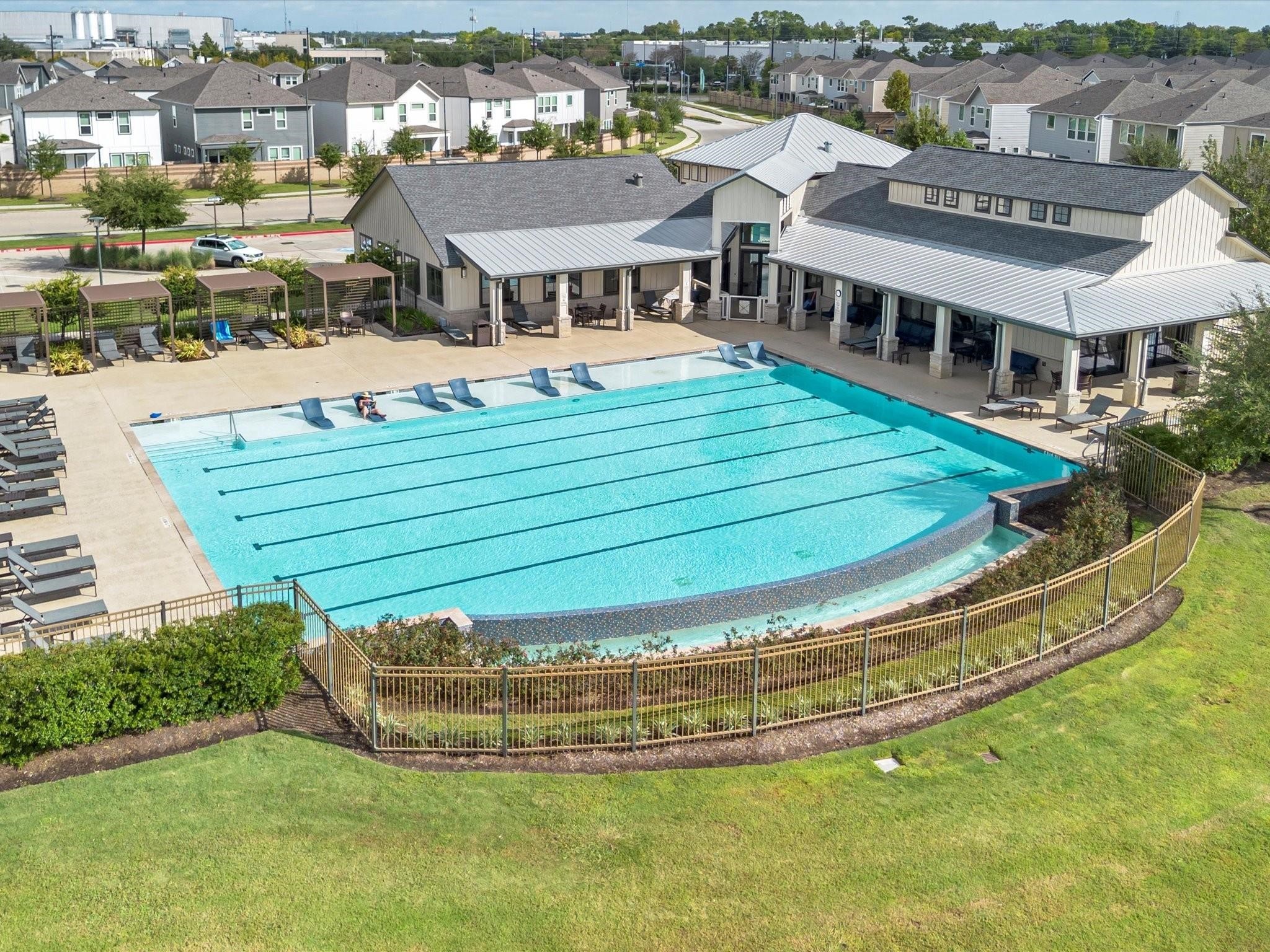 9817 Prairie Garden Lane Houston, TX 77080 - Photo 28 of 36 a view of a house with a big yard and large trees