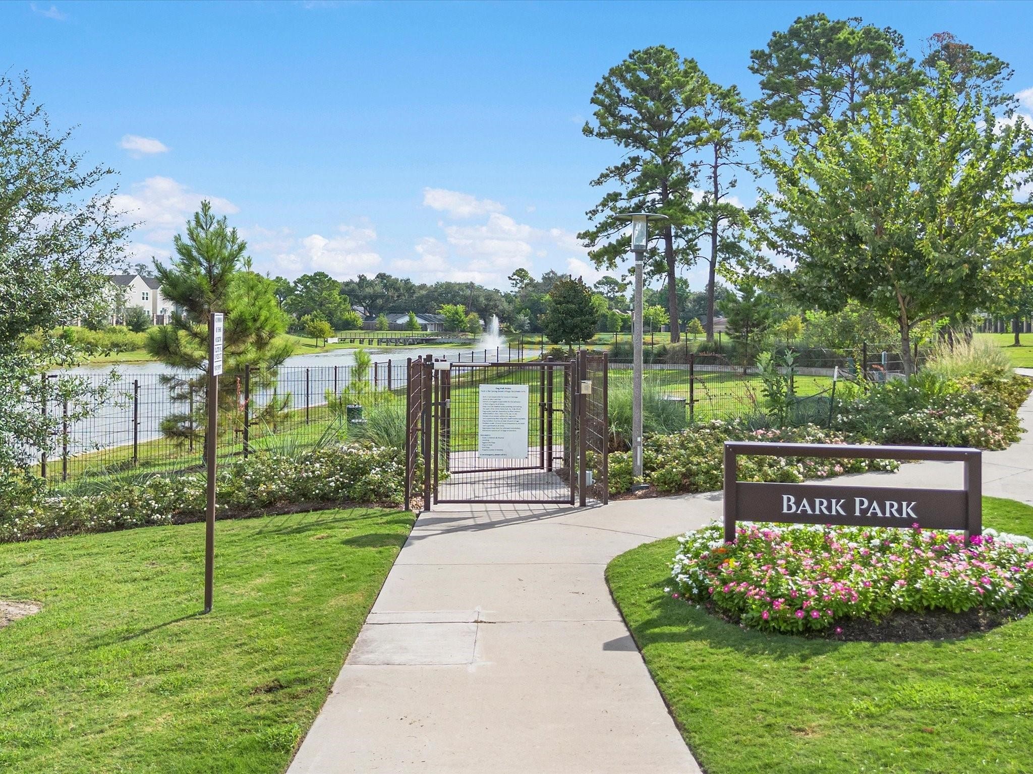 9817 Prairie Garden Lane Houston, TX 77080 - Photo 33 of 36 a view of a park with large trees