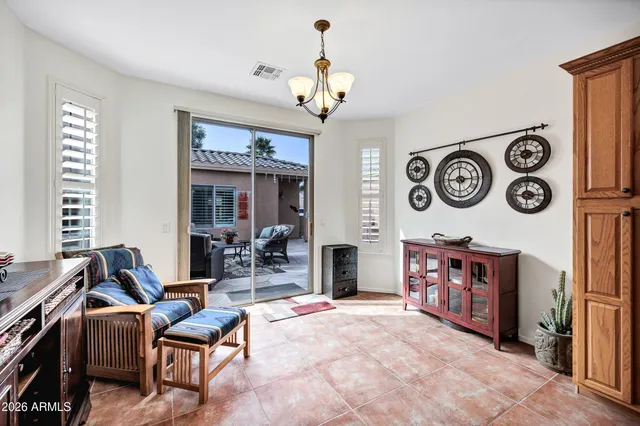 a view of outdoor space yard swimming pool and furniture