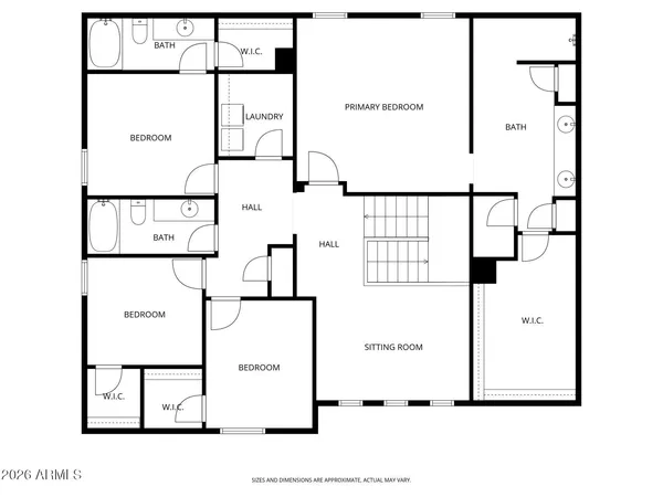a picture of a floor plan