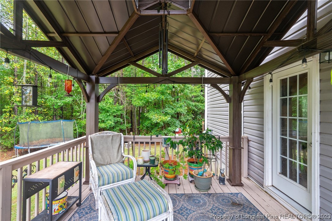 376 Tactical Drive Bunnlevel, NC 28323 - Photo 46 of 46 a view of a chairs and table in the balcony