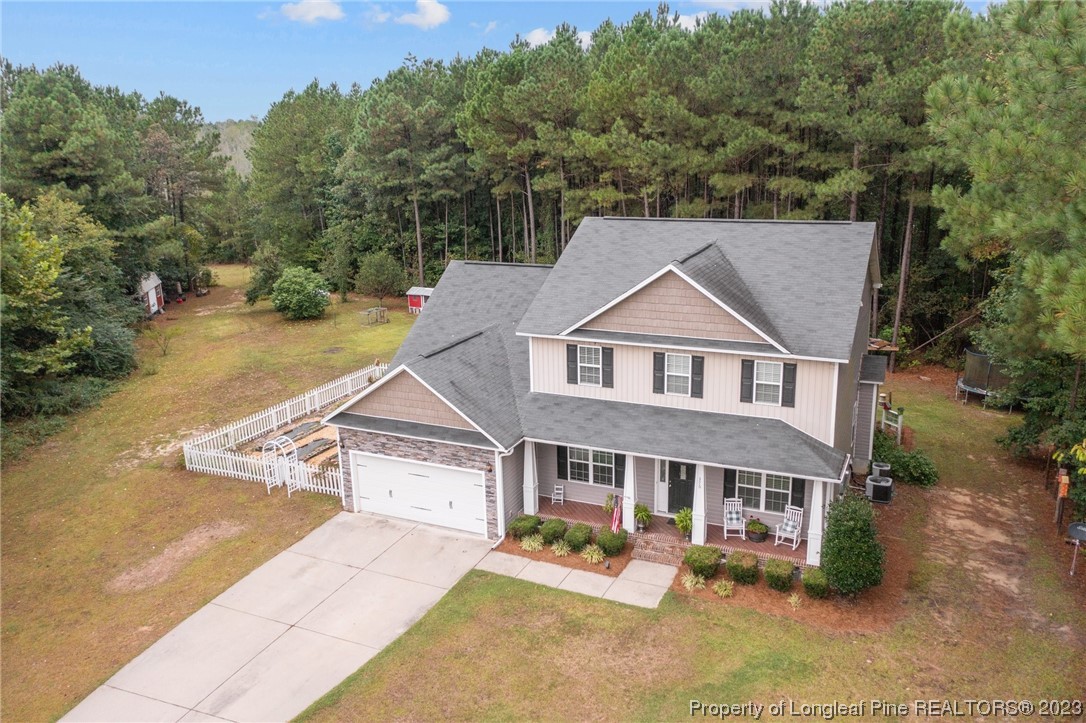 376 Tactical Drive Bunnlevel, NC 28323 - Photo 6 of 46 an aerial view of a house