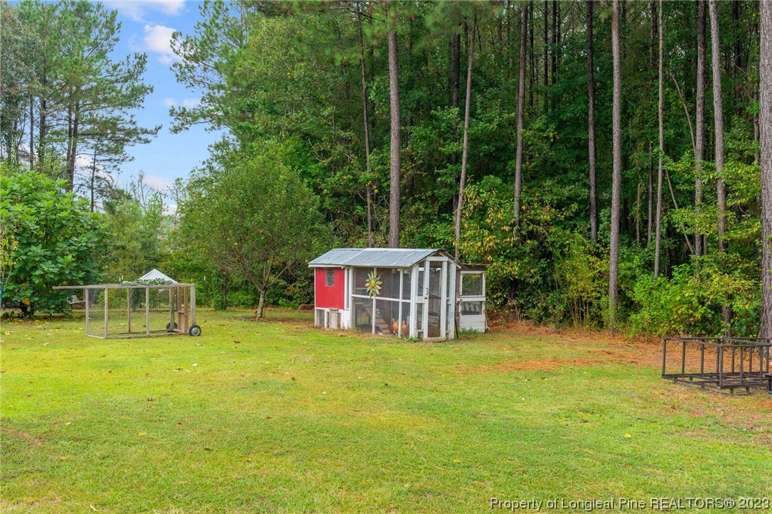 376 Tactical Drive Bunnlevel, NC 28323 - Photo 8 of 46 a view of a house with a yard porch and sitting area