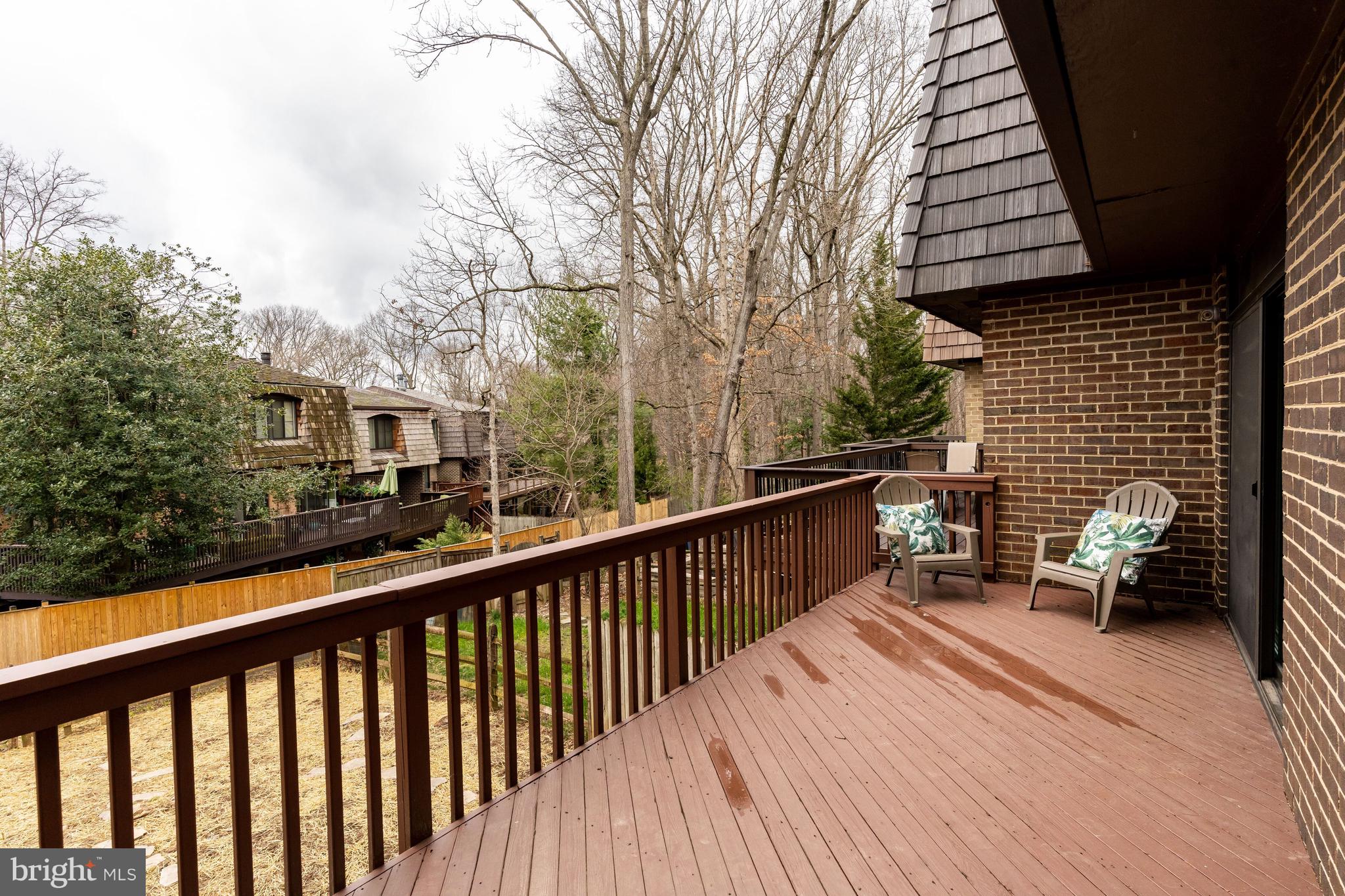 8155 Inverness Ridge Road Potomac, MD 20854 - Photo 11 of 22 Deck Overlooking Yard