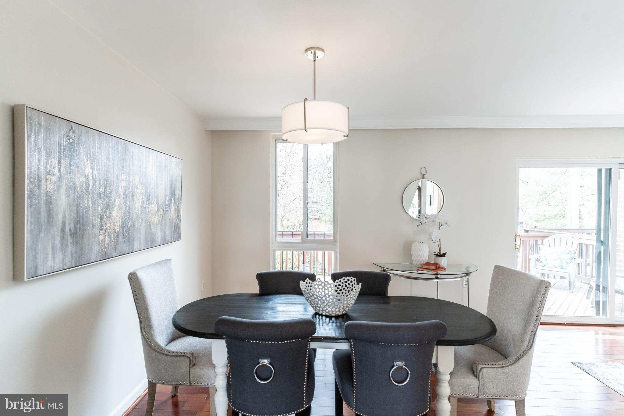 8155 Inverness Ridge Road Potomac, MD 20854 - Photo 7 of 22 Dining Room with Window to Yard
