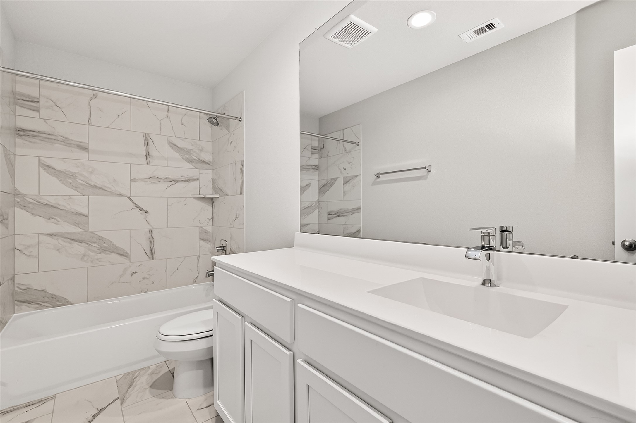 2142 Reed Cave Lane Spring, TX 77386 - Photo 35 of 50 a bathroom with a sink a toilet and shower