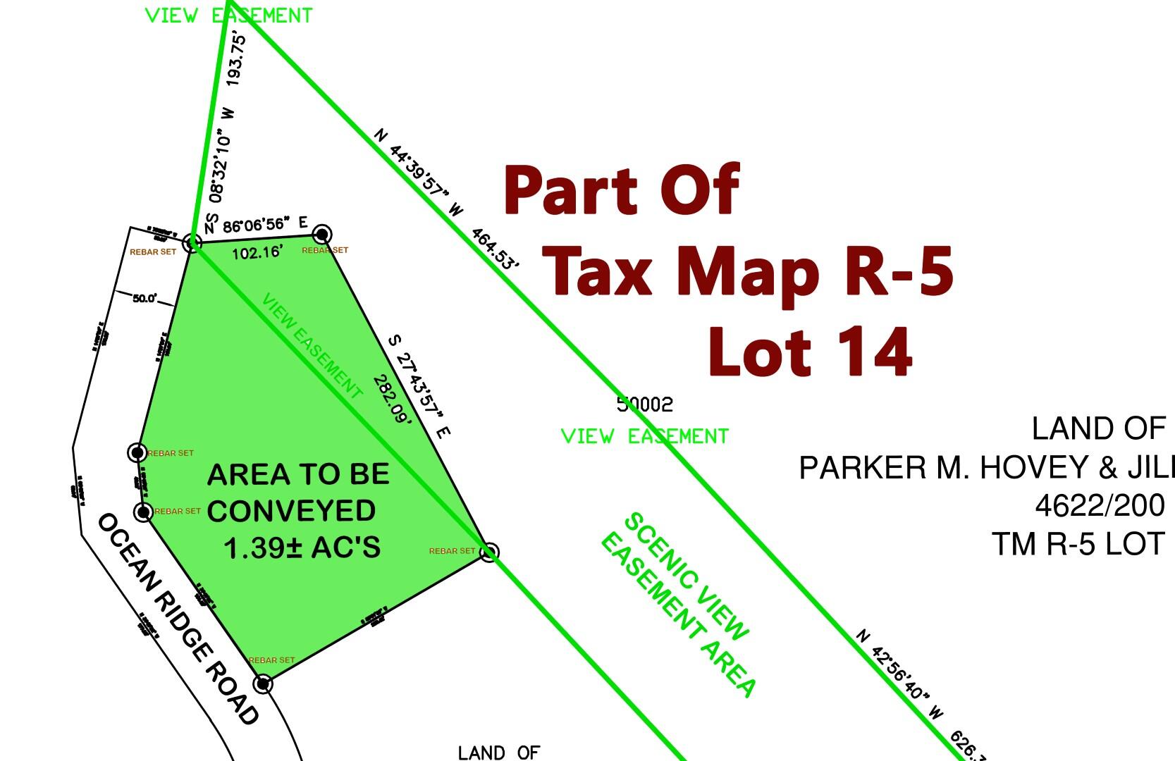 Map5-lot14 North Ridge Road Northport, ME 04849 - Photo 1 of 5 3-8-23 Hovey Scenic View Easement Area A