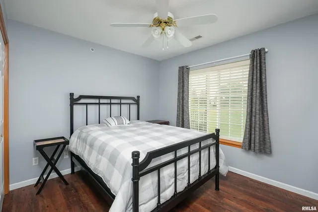 a view of a room with a gallery