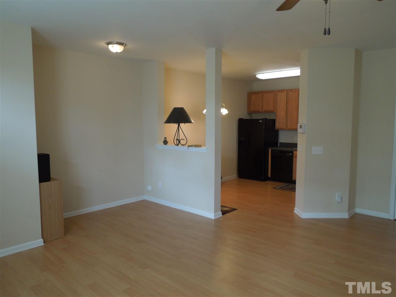 320 Gilman Lane, Unit 108 Raleigh, NC 27610 - Photo 3 of 22 View of kitchen from living area