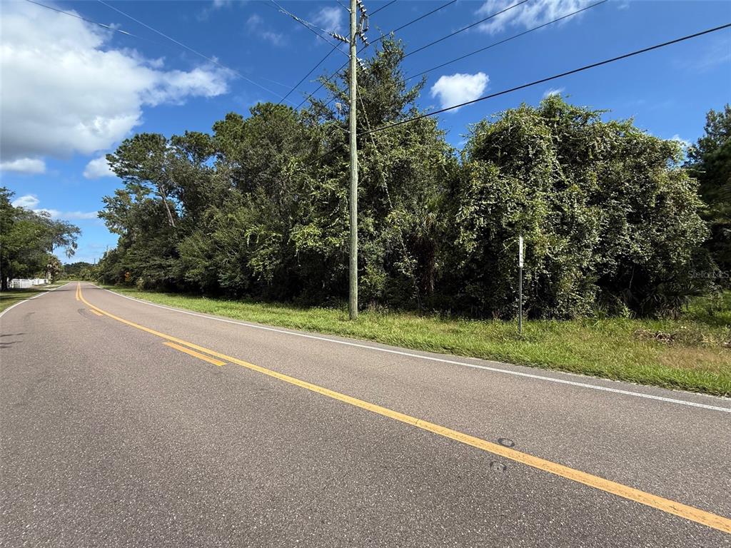South Glencoe Road New Smyrna Beach, FL 32168 - Photo 2 of 4 a view of a yard with a house