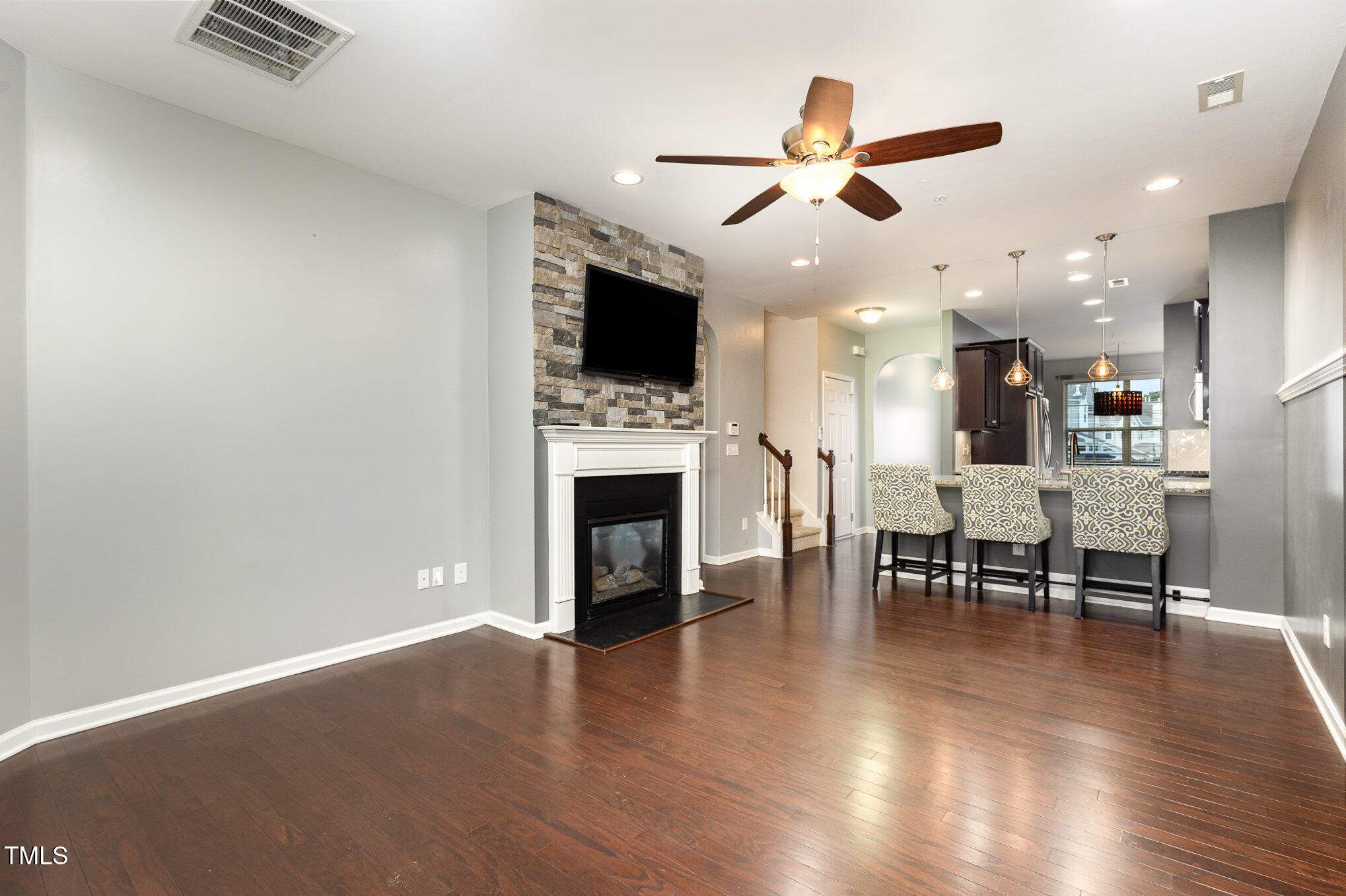 9345 Falkwood Road Raleigh, NC 27617 - Photo 11 of 32 Living Room