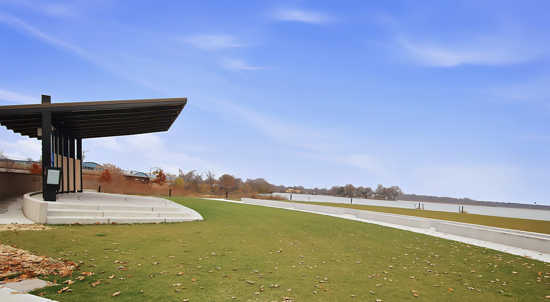 50 East Oak Street Fox Lake, IL 60020 - Photo 15 of 16 a view of a swimming pool and an ocean